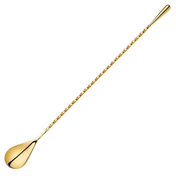 Bar spoon 30 cm Golden/Silver/Rosegolden