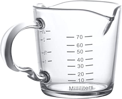 Glass Measuring Cup 70 ml