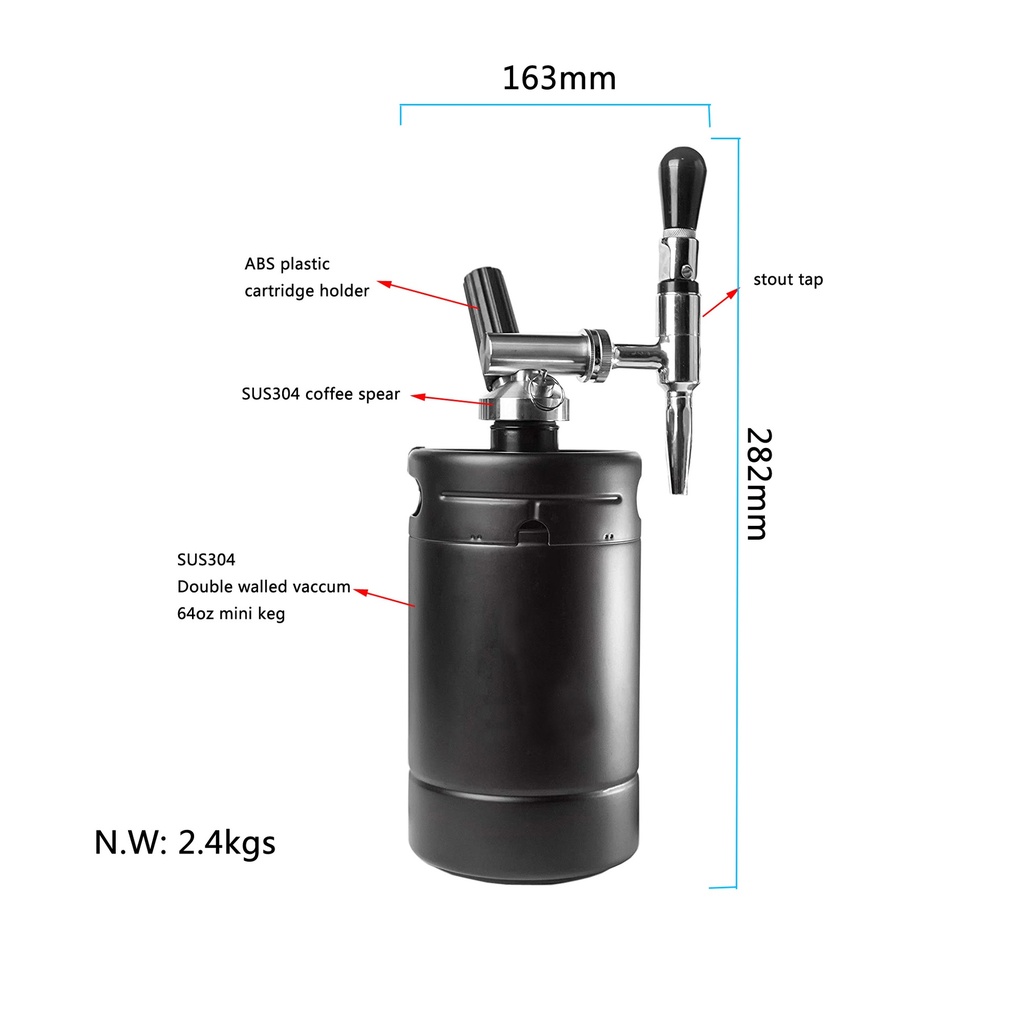 Nitro Cold Drip Brew Coffee Maker