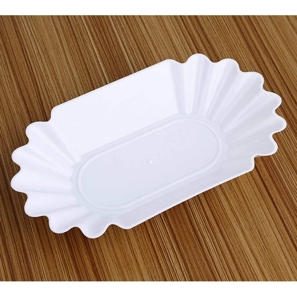 Coffee bean tray- white