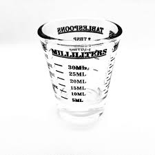 Glass Measuring Cup Espresso - 30 ML