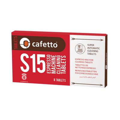 Cafetto-S15 Espresso Machine Cleaning - 8 Tablet