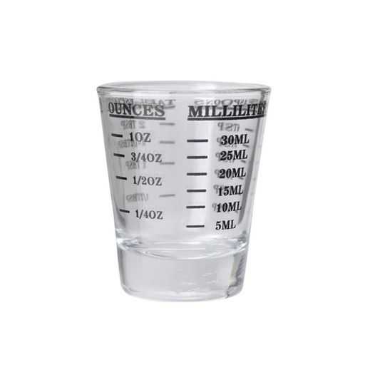 Glass Measuring Cup Espresso - 45 ML
