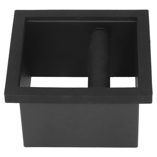 coffee knock box stainless steel -black A