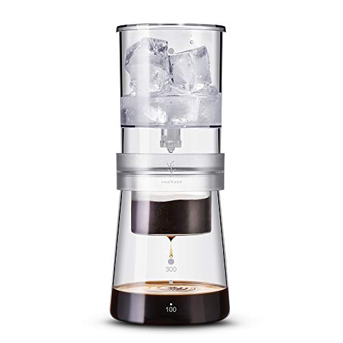 glass ice coffee dripper capacity 400ml, size 24x10cm - 400 ml